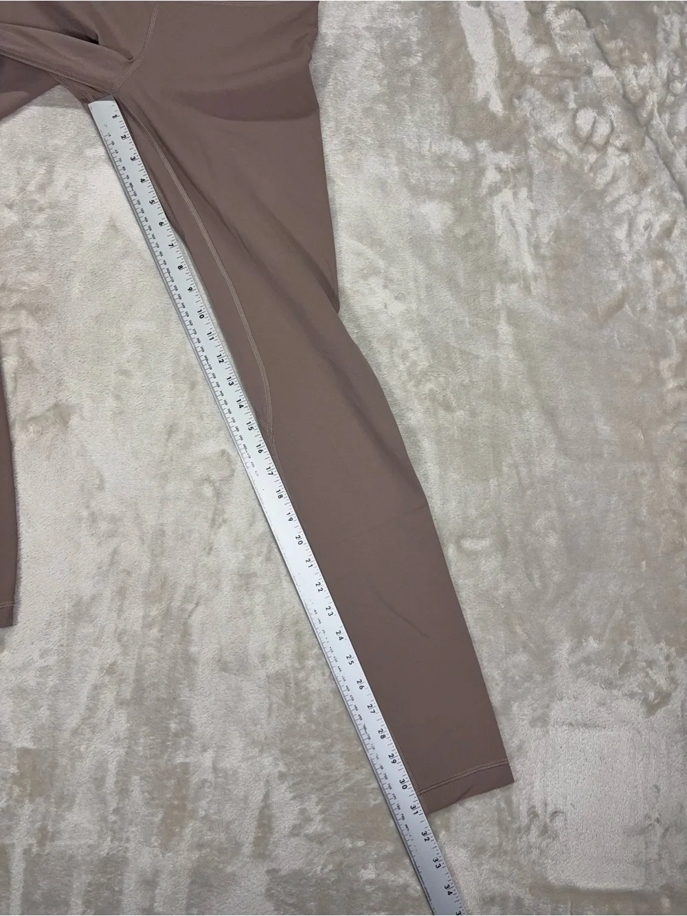 lululemon athletica Taupe High-Rise Leggings